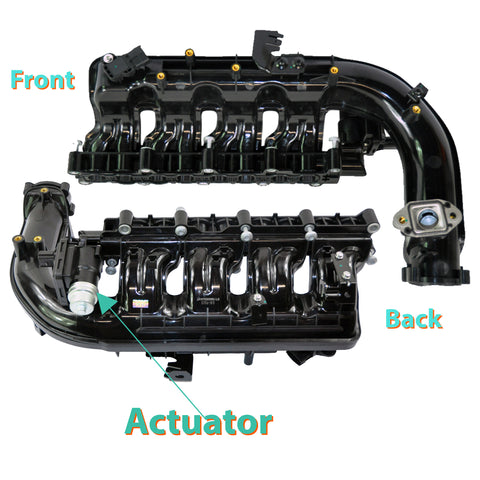 Intake Inlet Manifold With Actuator for Opel: Astra, Astra J 55568175 Intake Inlet Manifold With Actuator for Opel: Astra, Astra J 55568175