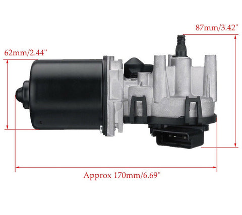 RHD Front Windscreen Wiper Motor For Nissan: Qashqai/qashqai+2