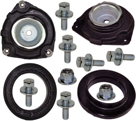 Pair Of Front Suspension Top Strut Mount & Bearing For Nissan Micra, Cube, Note, Tiida & Renault Clio, Modus, Zoe