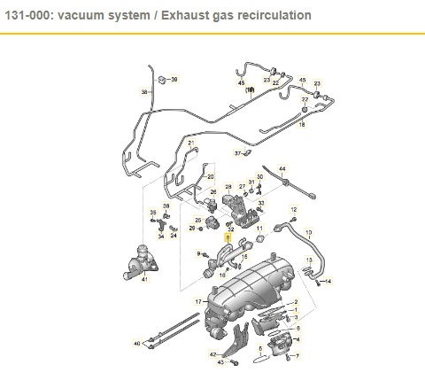 03G131512AL Audi A4 A6 EGR cooler replacement