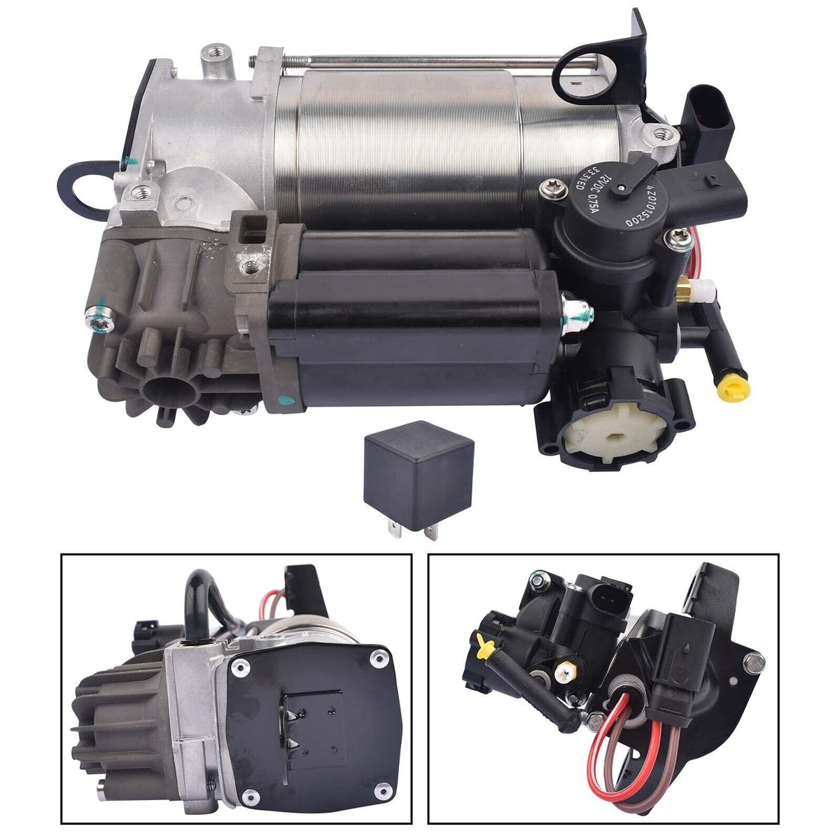 Air Suspension Compressor Pump for Maybach: 57.0, 62.0, Mercedes-Benz: CLS, E-Class, S-Class