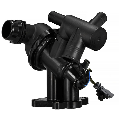 Replacement thermostat housing for Jaguar cars