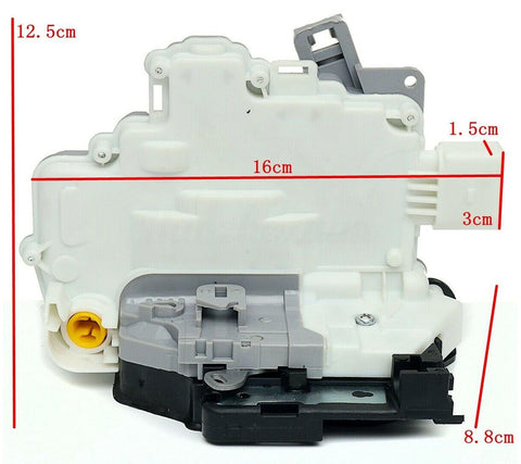 Front Left & Right Door Lock Actuator  For Audi: A4, A4 Allroad, A5, Q3, Q5, Q7, TT, VW: Touareg
