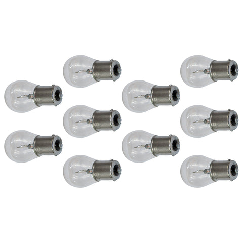 10x P21W 382 12V 21W BA15S Bulbs Stop Indicator Single Filament Brake Indicator