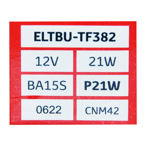 2x 382 12v 21w Bulb Stop Side Flasher Stop Tail Brake Car Fog Single Pin