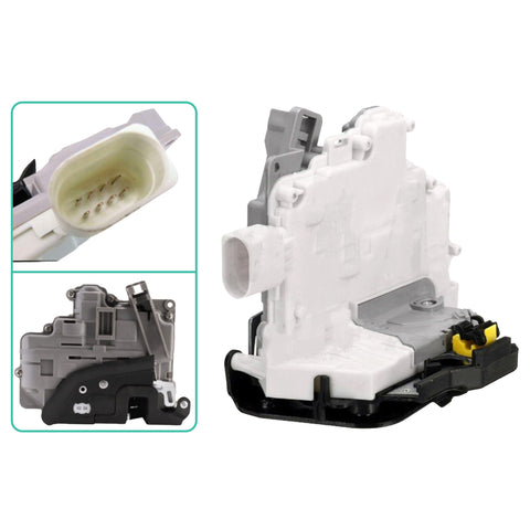 Pair Front Left Door Lock Actuator Mechanism for Audi: A3, A4, A6, A6 Allroad, A8, Seat: Exeo