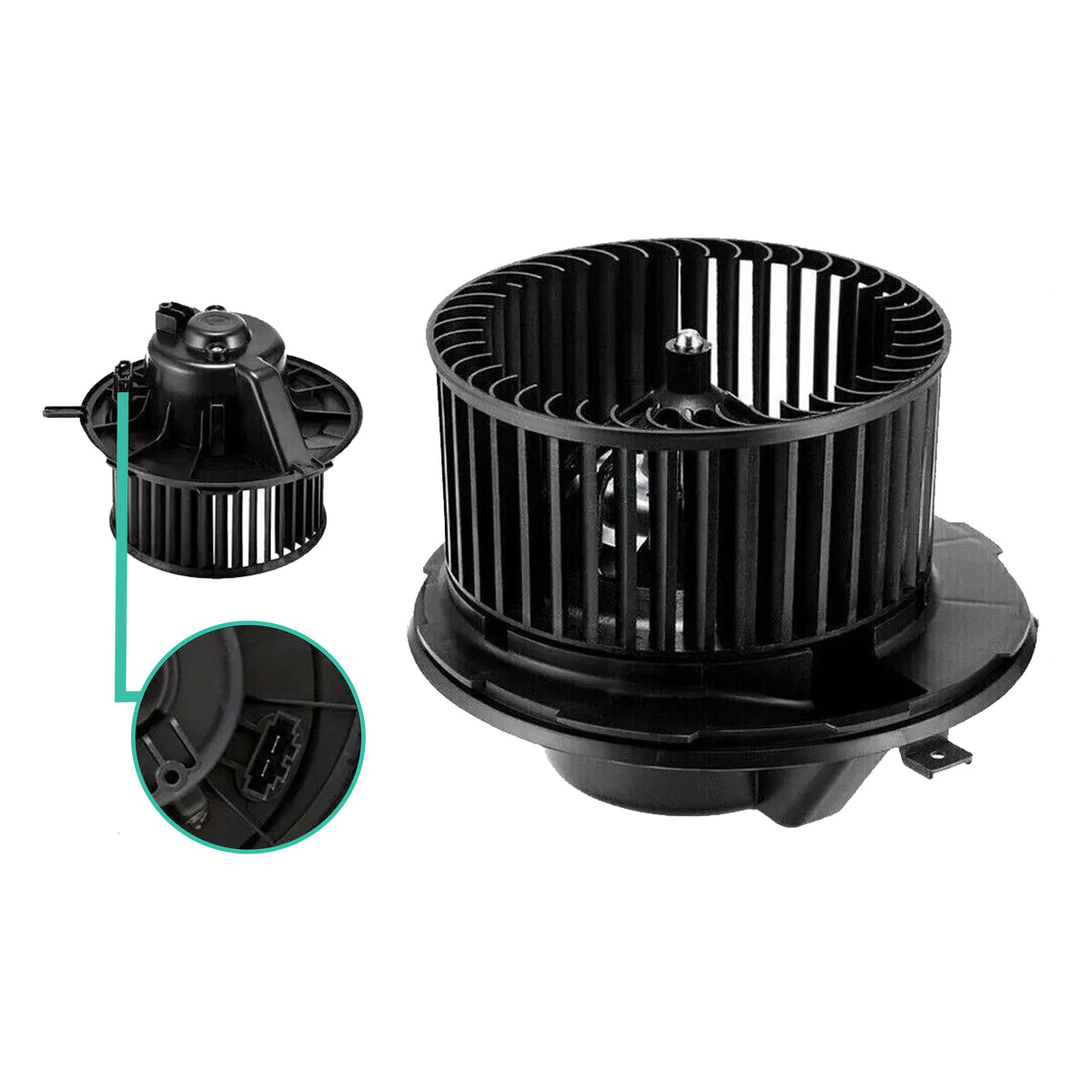 Heater Blower Motor Fan Without Climate Control 1K2819015C For Audi A3 8P Q3 8U