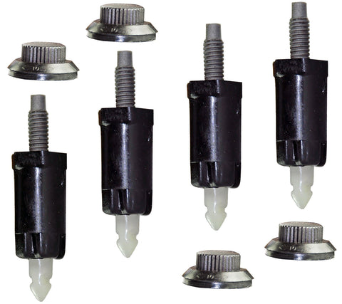 Peugeot Engine Cover Fixing Clips & Bolts Set HDI Diesel