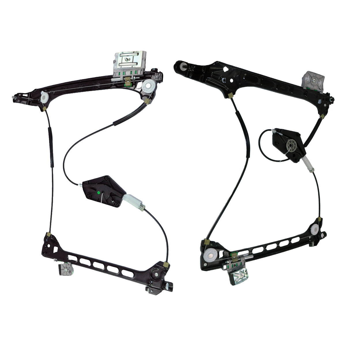 Audi TT front power window regulator pair 8J0837461A-37462E