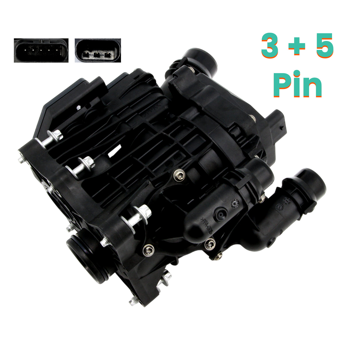 Engine Coolant Thermostat for BMW 2 3 4 5 Series X3 X4 Z4 B46 B48 2.0i - OE 11538642560