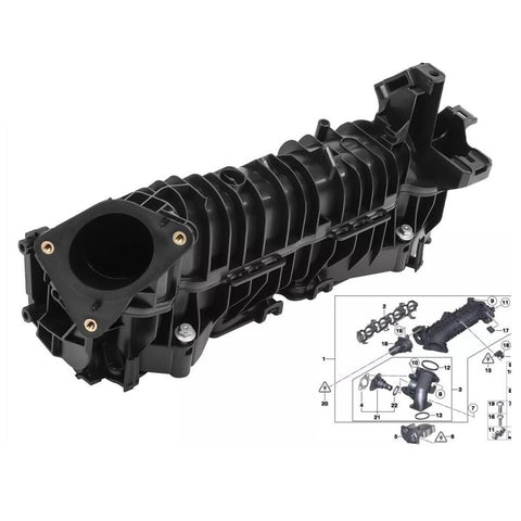 Inlet Intake Manifold 11617807991 11618570791 N47 N47D20 for BMW 1, 2, 3, 4, 5 Series F20 F30