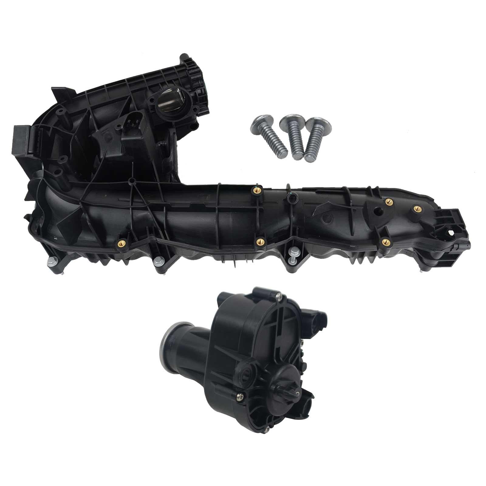high‑quality BMW intake manifold with swirl‑valve actuator motor
