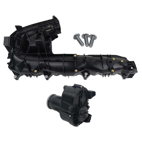 high‑quality BMW intake manifold with swirl‑valve actuator motor