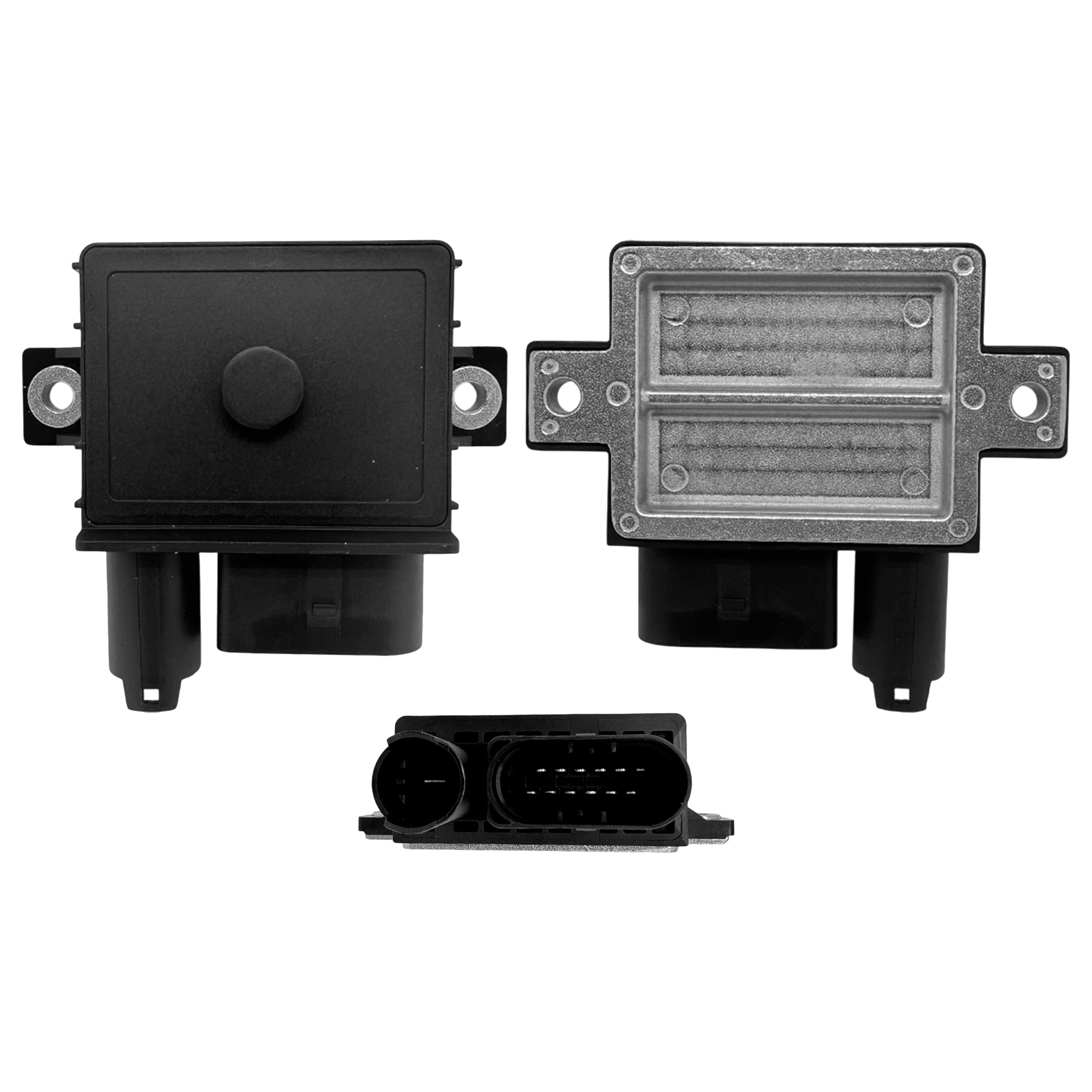 BMW glow plug contrl relay ECU component close detail