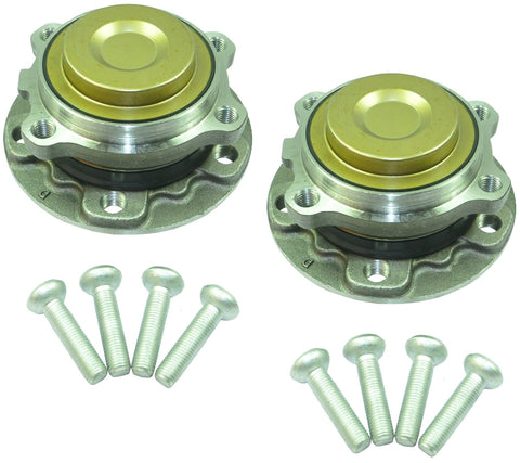 Durable front hub assembly for BMW