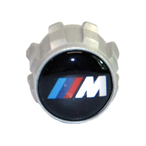 Genuine Aluminium Pack of 4 TPMS Tyre Valve Caps FOR BMW Series X1-X7 F20 F87 F45 F30 36122447402