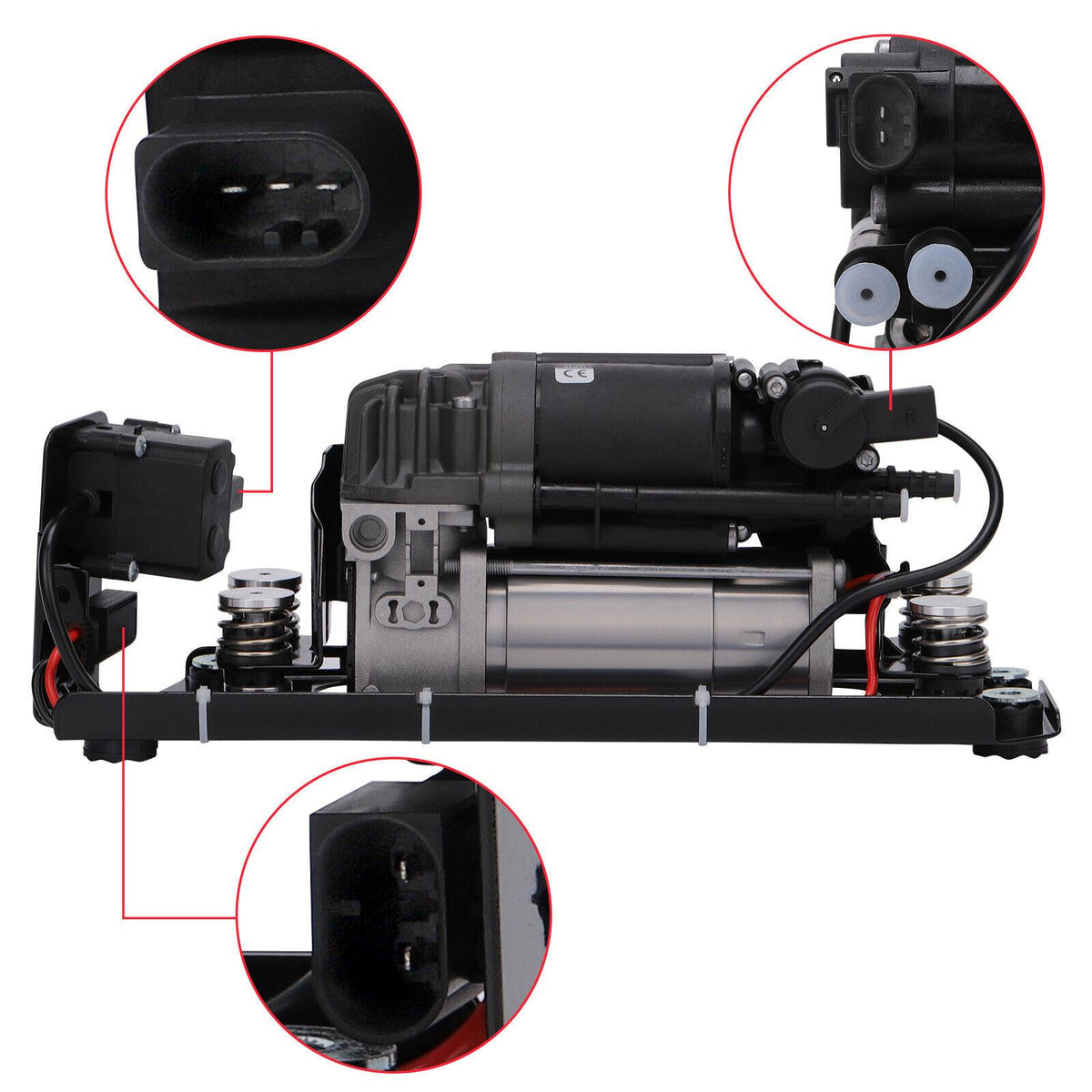 Set of two rear parking brake actuator servos for BMW F10 F11 cars