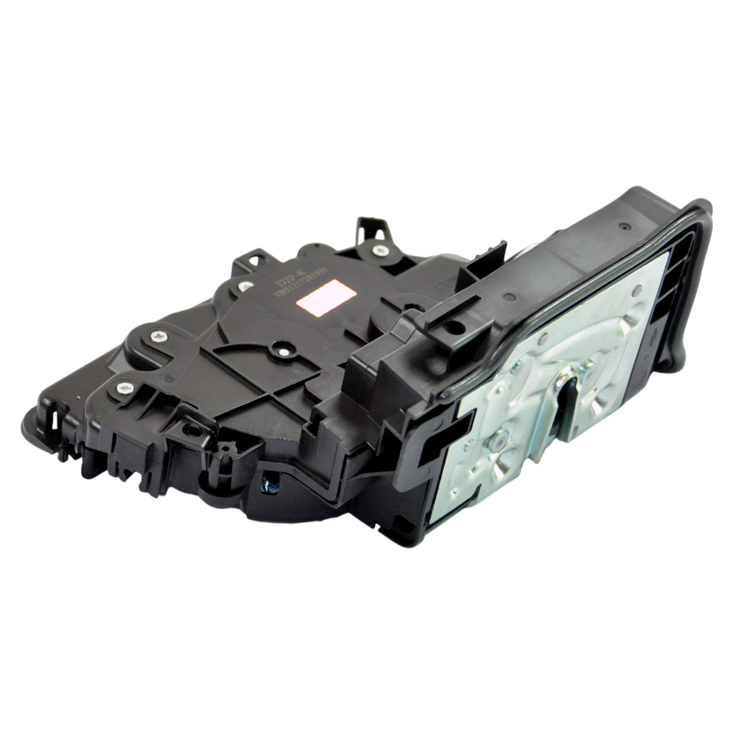 BMW LH door actuator mechanism detail shot