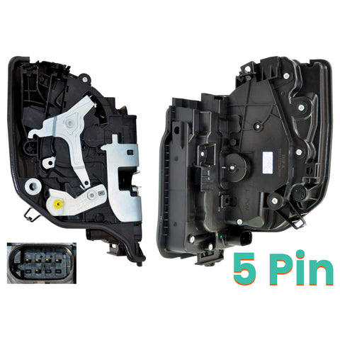 BMW central door lock actuator mechanism 51227281939