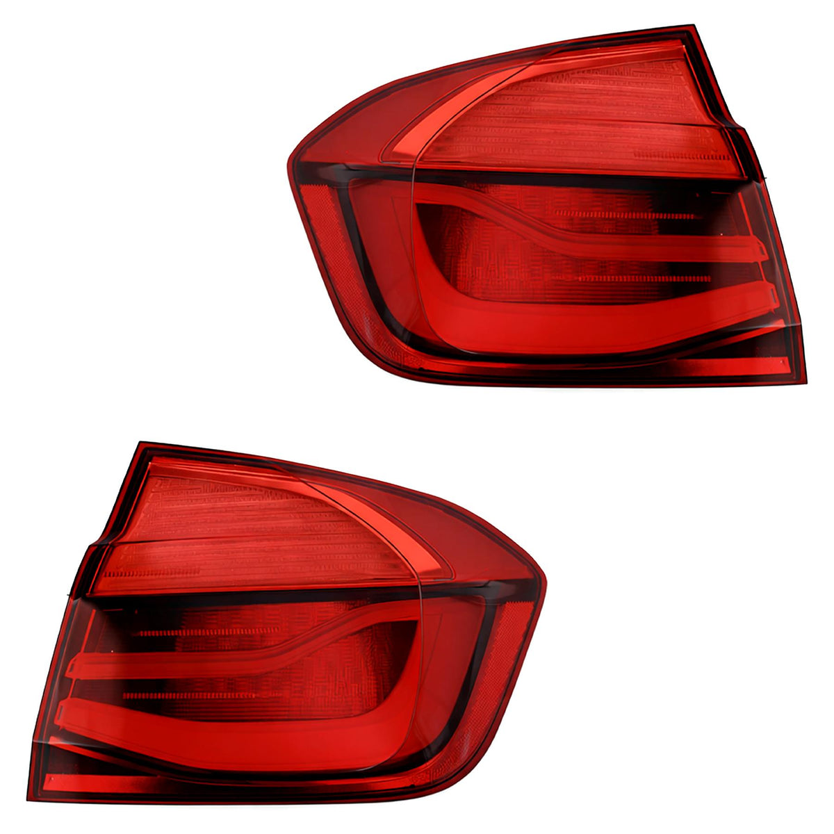 Rear Outer Tail Lights Lamps Left & Right Pair for BMW 3 Series F30 F80 Saloon - E-Marked