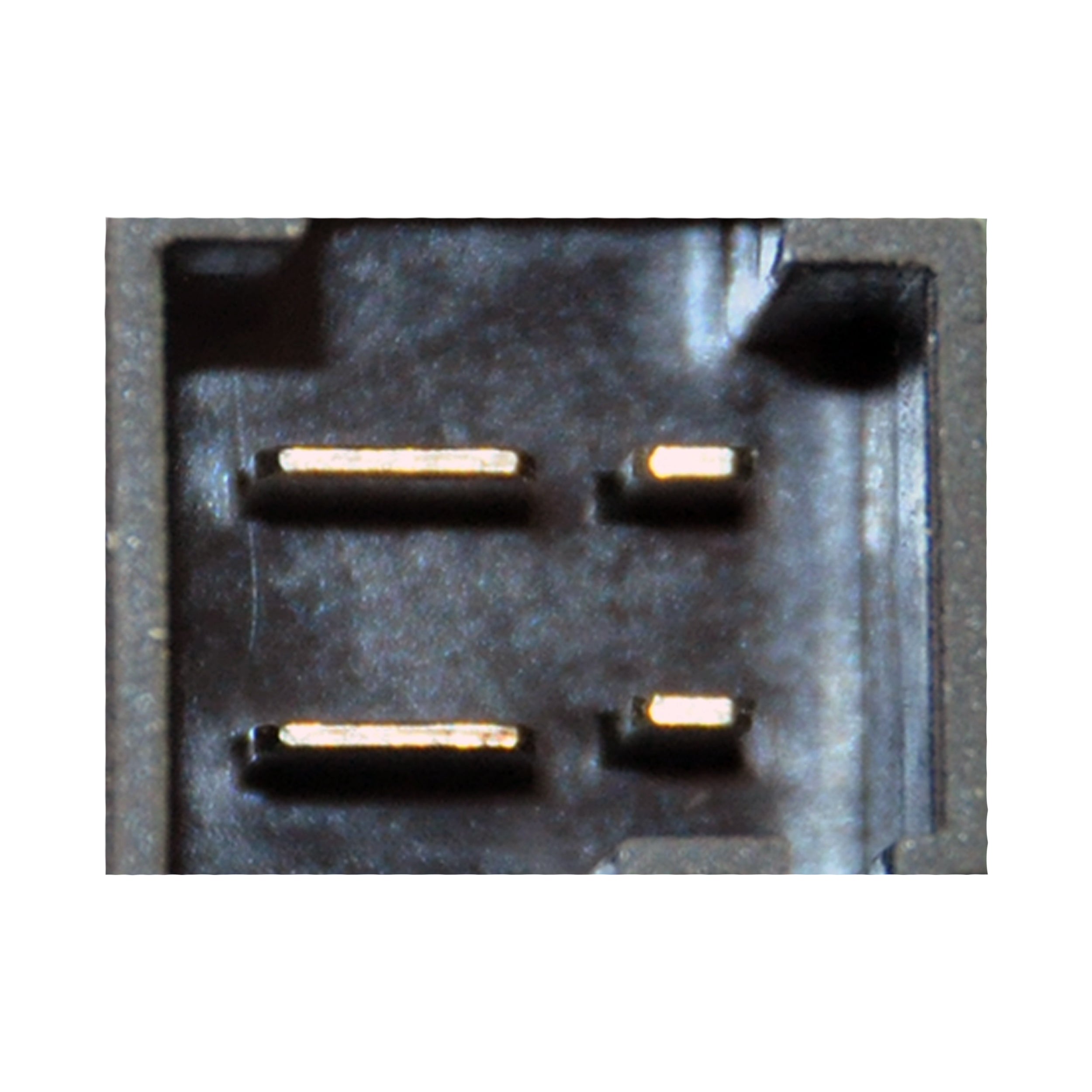 Close-up of blower motor fan and resistor module for BMW HVAC system