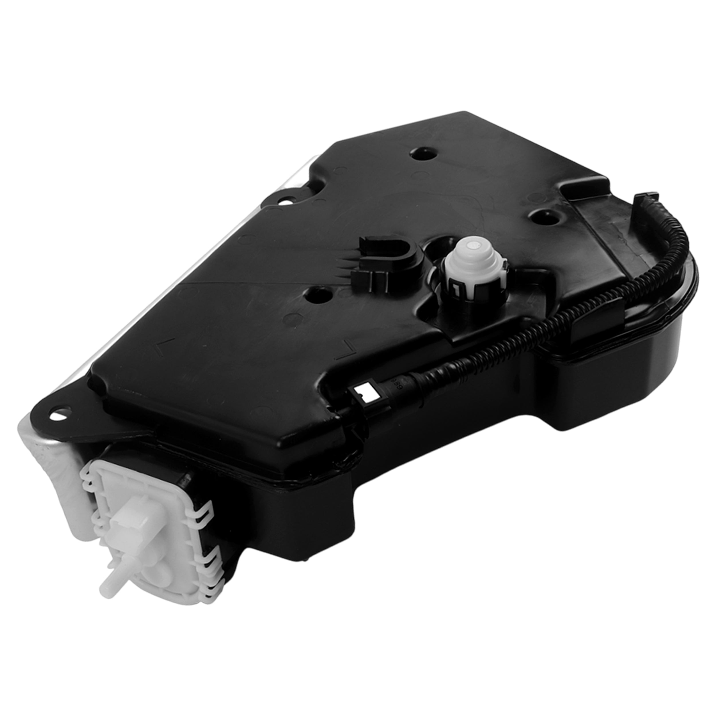 DPF fuel additive dosing pump tank for emissions system