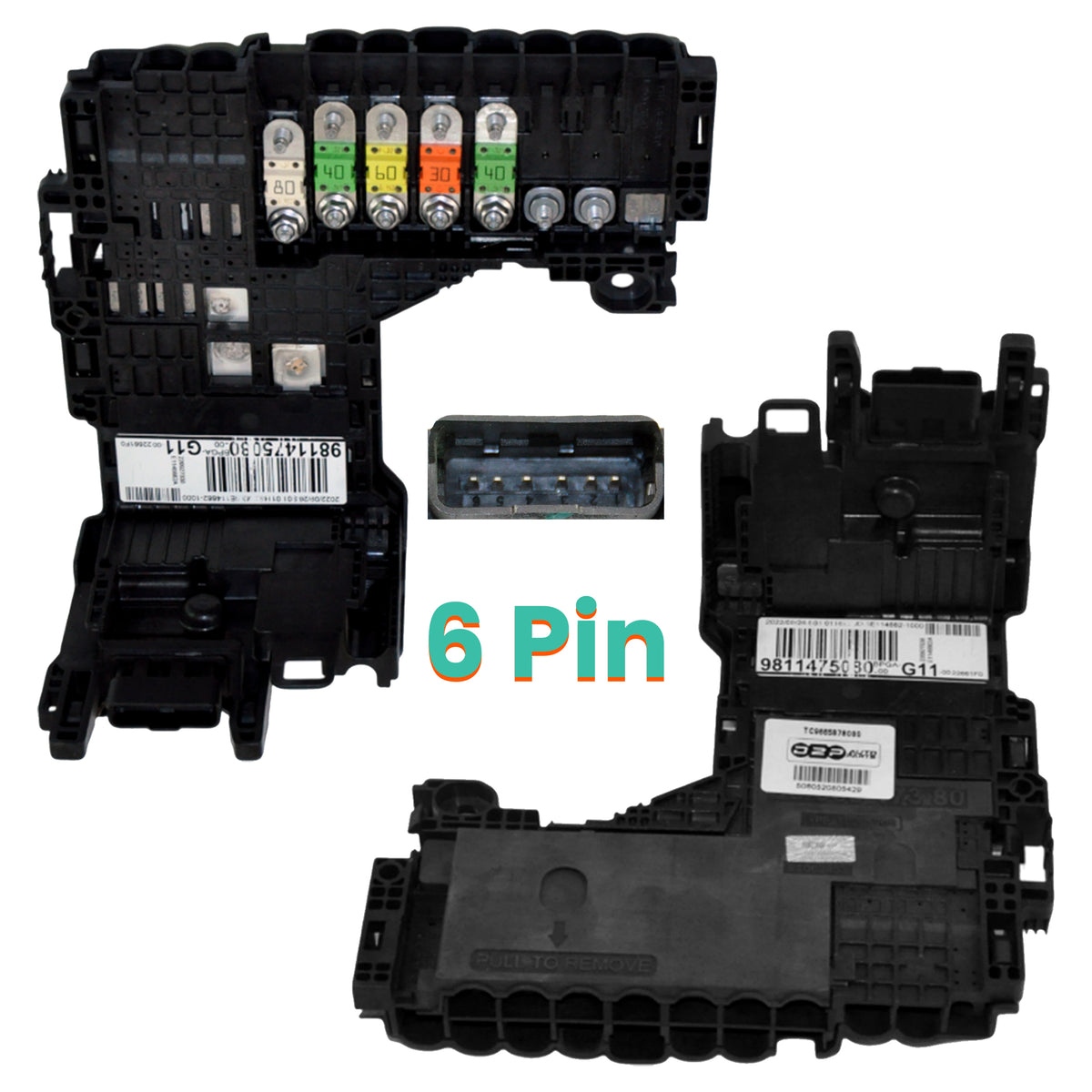 Citroen Battery Control Module Fuse Box 9665878080