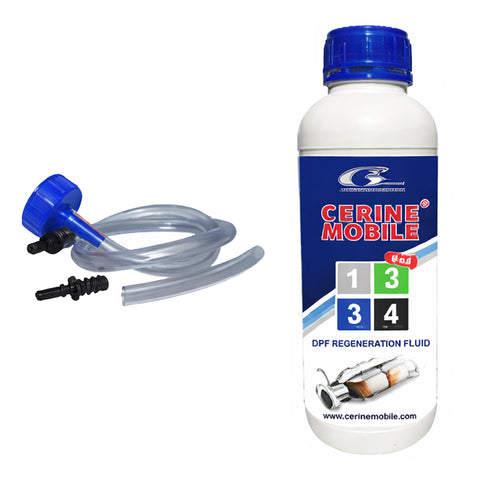 1L DPF Additive Fluid Refill Kit for Citroen & Peugeot Diesel Engines