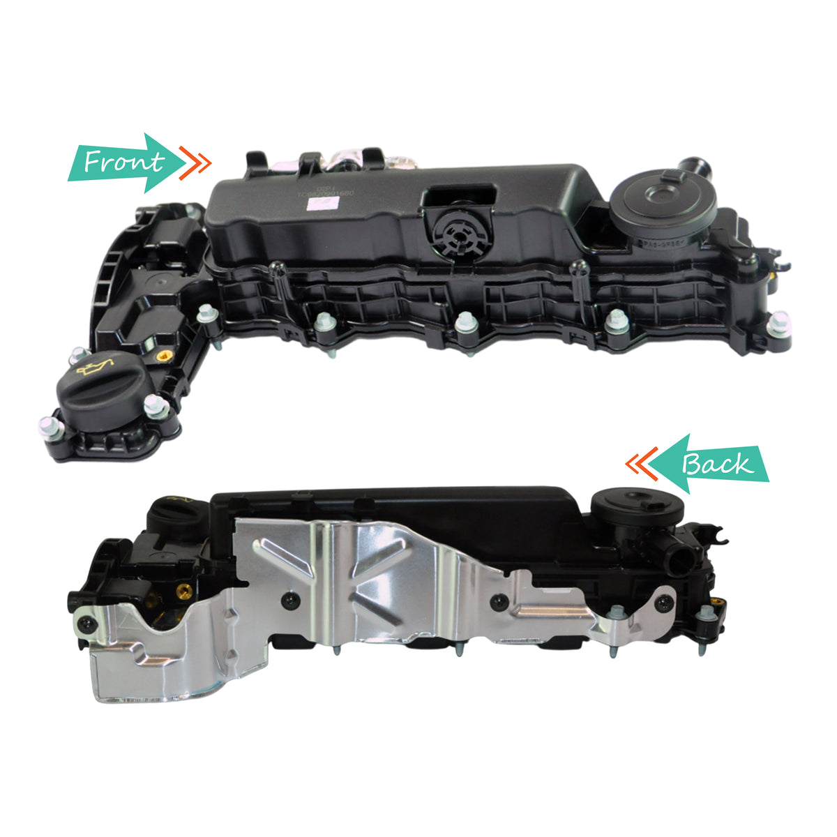 Cylinder Head Valve Cover  For Citroën: Relay, Peugeot: Boxer, Vauxhall: Movano