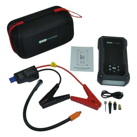 Car jump starter and charger by D2P Autoparts