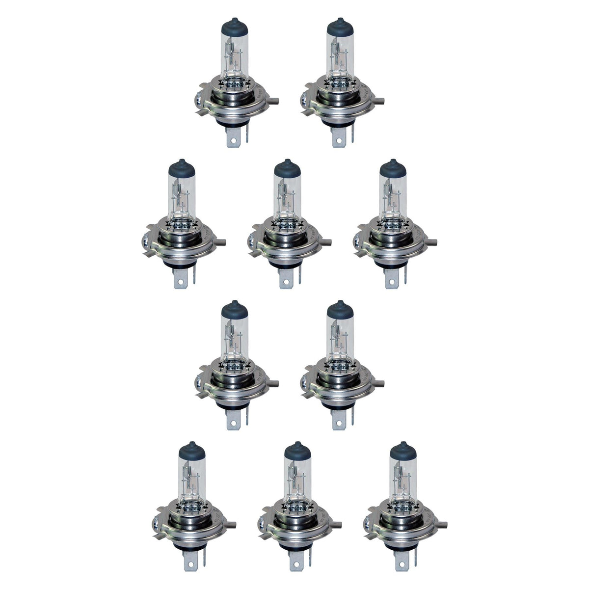 PACK OF 10 - H4 472 12V 60/55W Car Bulbs Headlight Bulbs Genuine Toyota