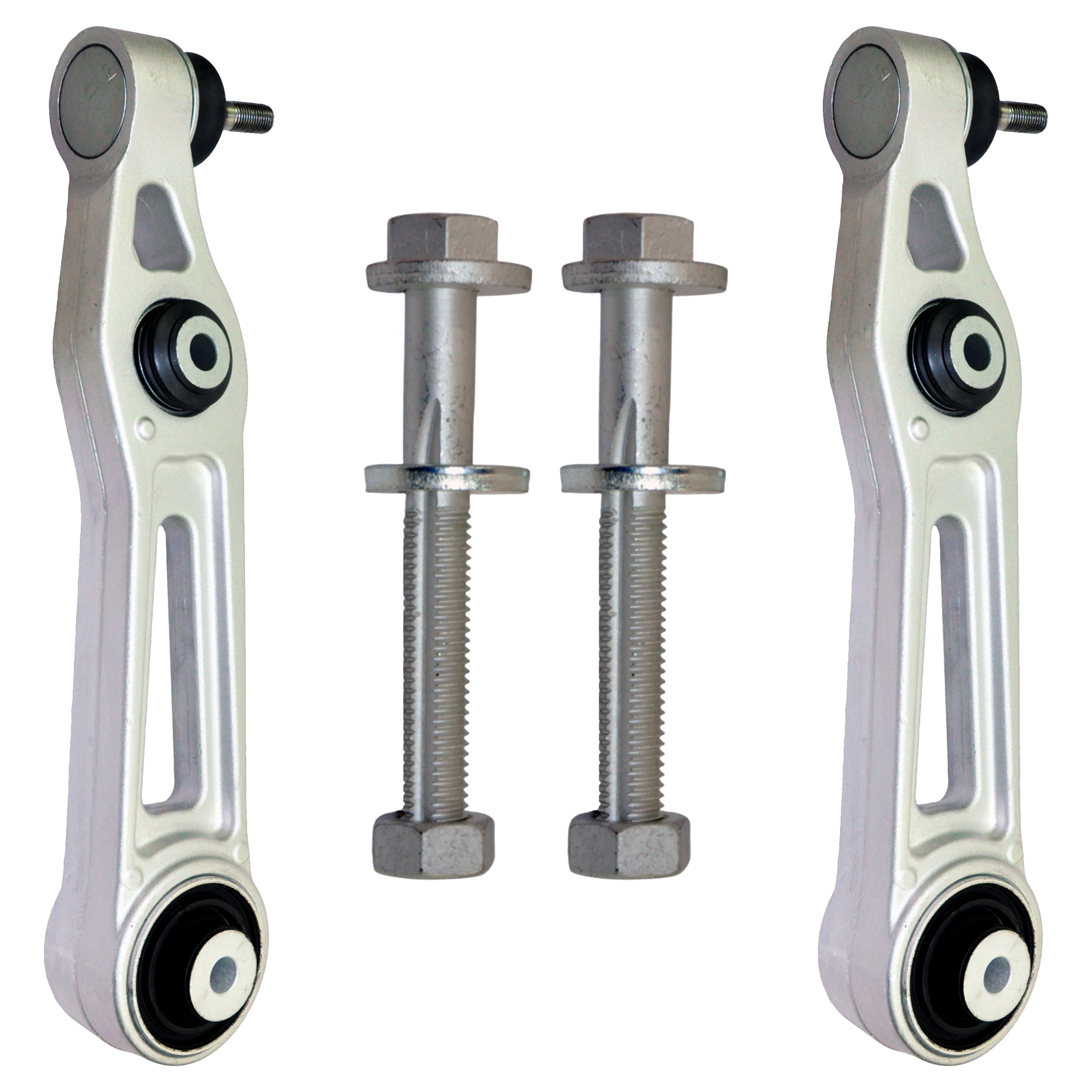 Front lower left and right control arms for Tesla EV suspension