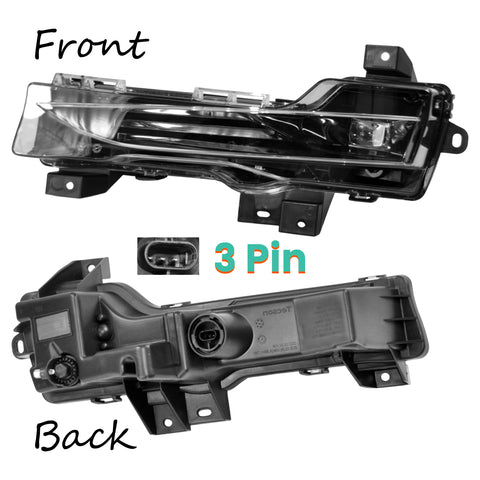 Front Right Fog Lamp & DRL For Tesla: Model 3, Model Y