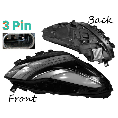 Front Right driver Rh Side Headlamp Headlight For Tesla: Model 3, Model Y