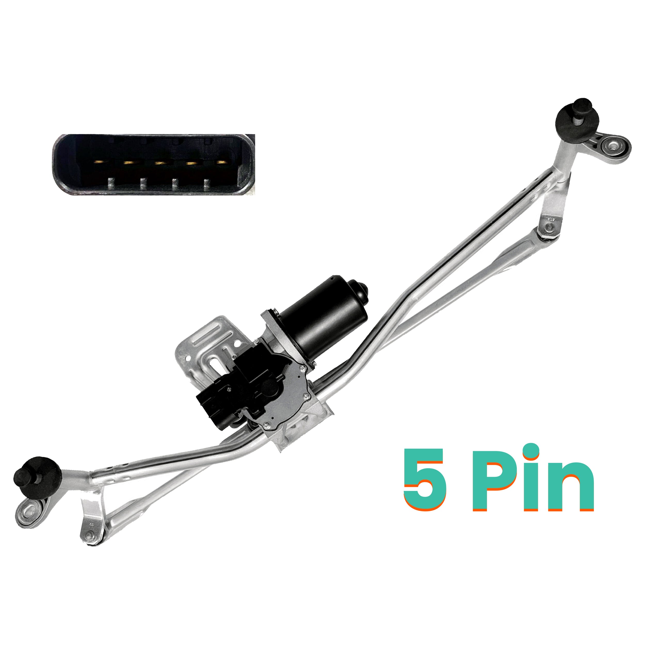 Front Wiper Motor & Linkage Assembly