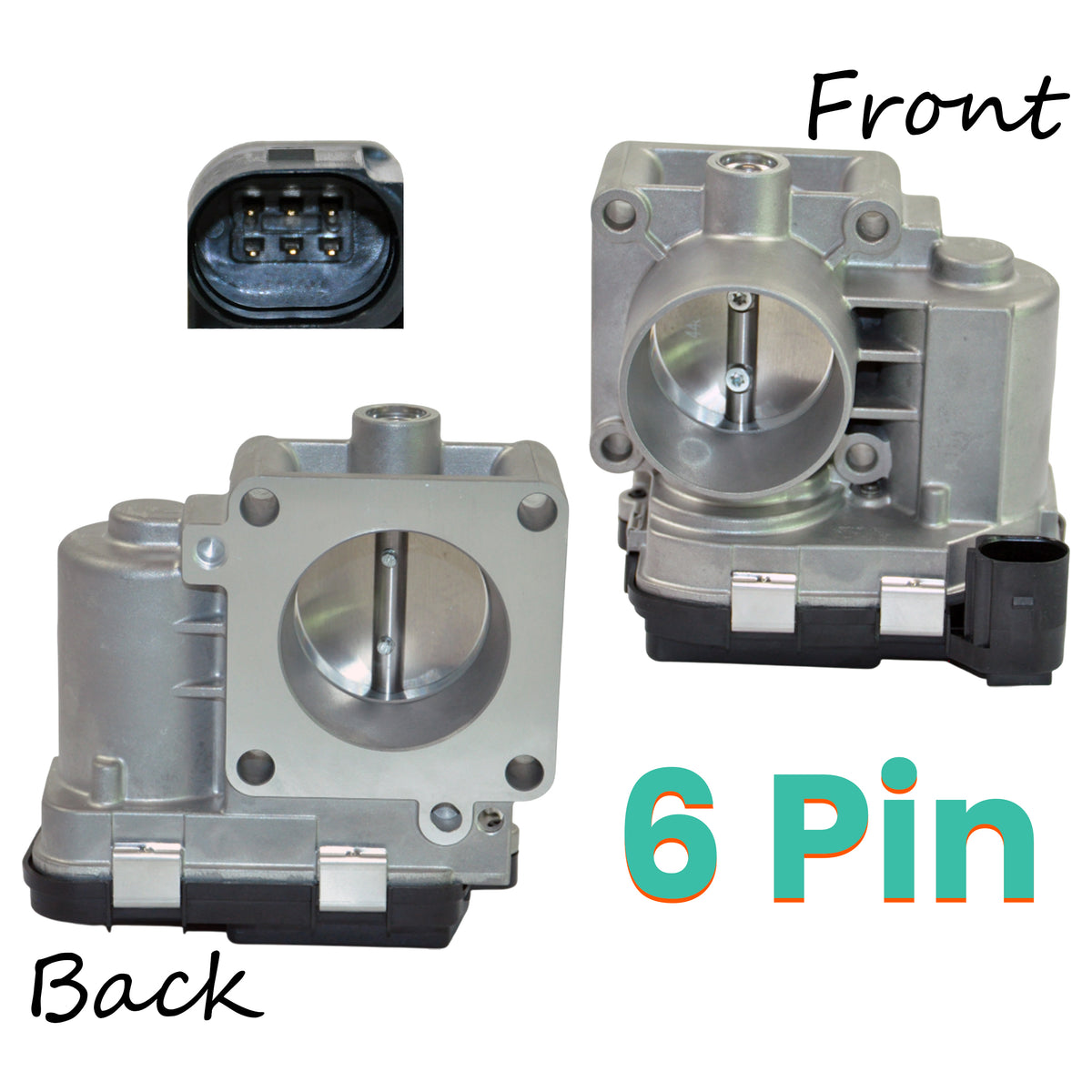 Throttle Body Fiat 77364870 Front View