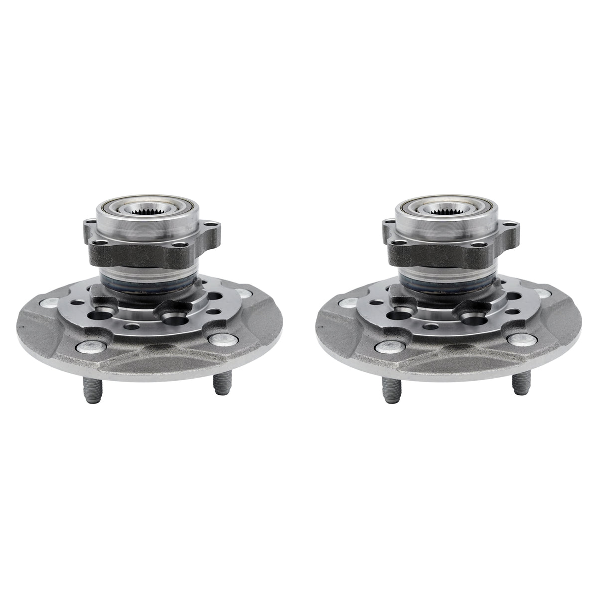 X2 Front Wheel Bearing Hub Repair Kit Pair 1370442 6C111104AB for Ford Transit MK7 2.2 2.4 3.2 TDCi
