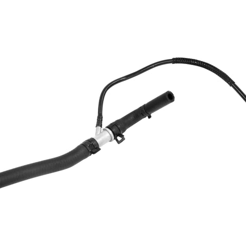 radiator overflow hose installation Ford engine