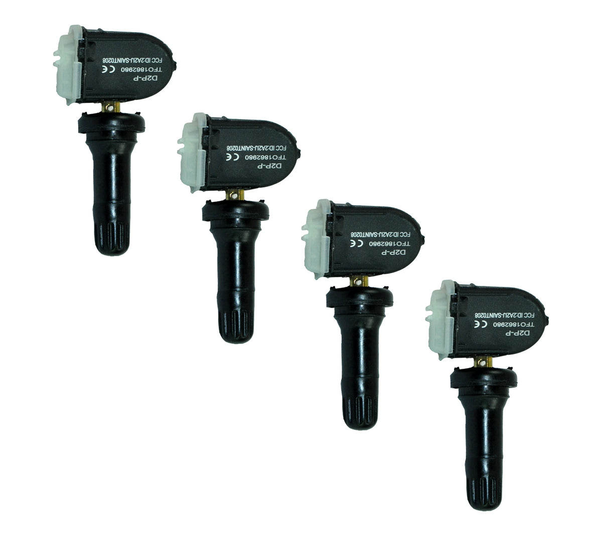 4-pack TPMS Tyre Pressure Sensors for Ford B-Max C-Max Focus Fiesta