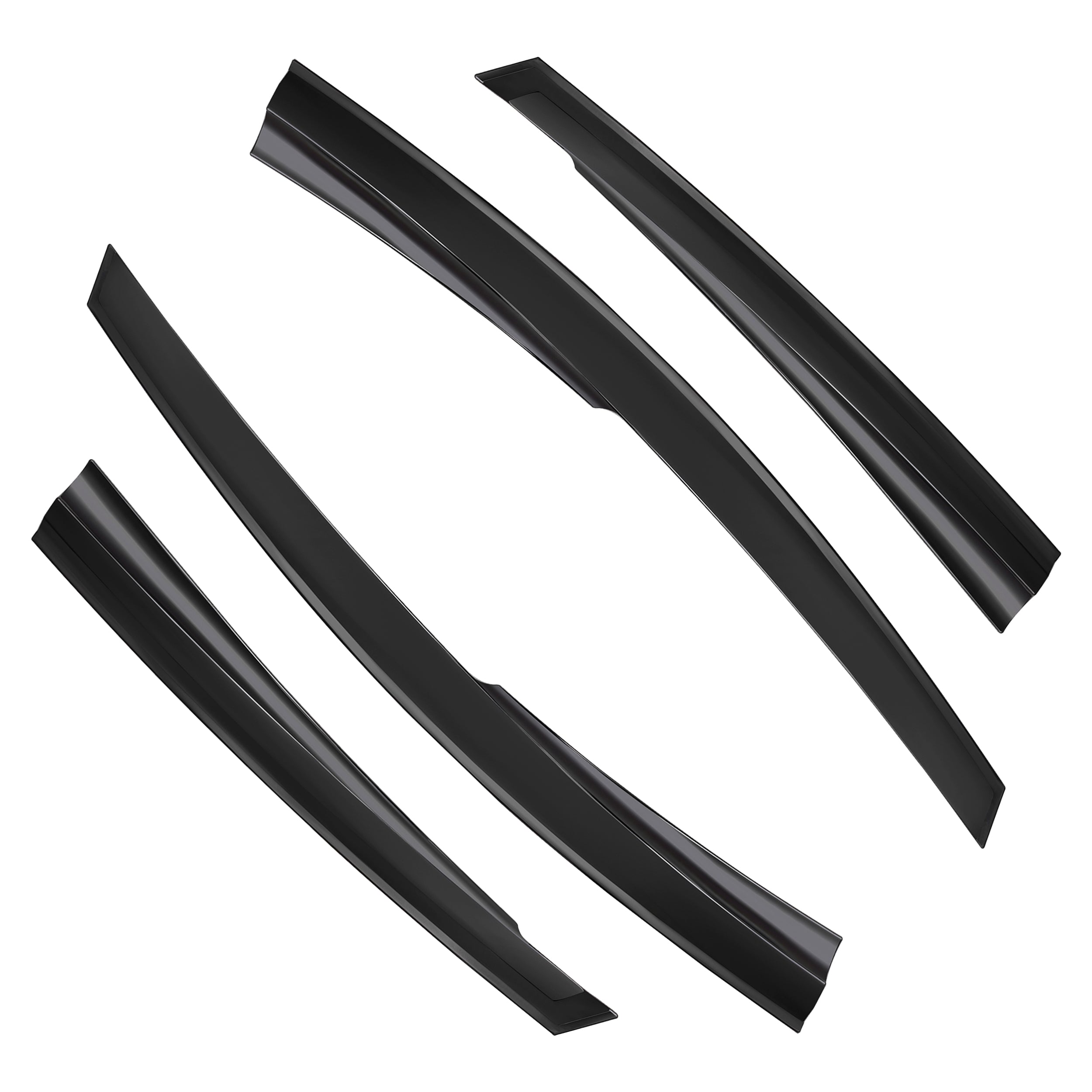 2pcs Of Front Wind Deflectors for Ford: Transit