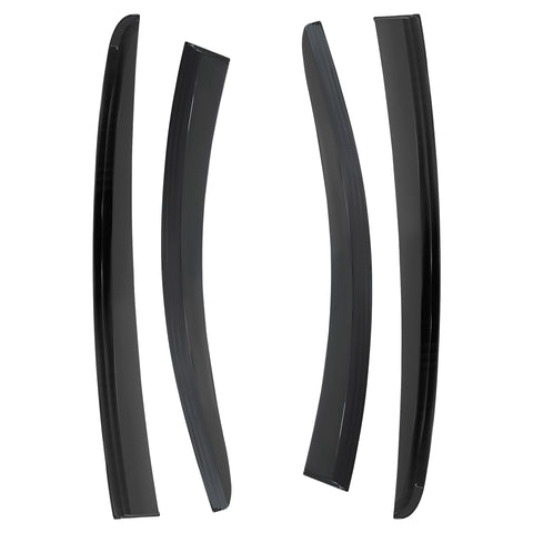 4pcs Of Front & Rear Wind Deflectors for Ford: Focus 2018- HB 5D/ SEDAN