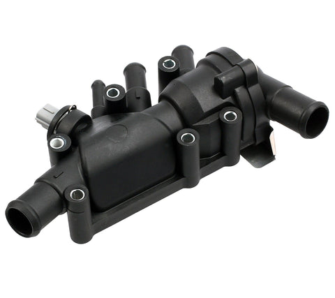 Thermostat Housing Assembly with Sensor & Thermostat for Ford Fiesta MK4 MK5 1.3 Petrol