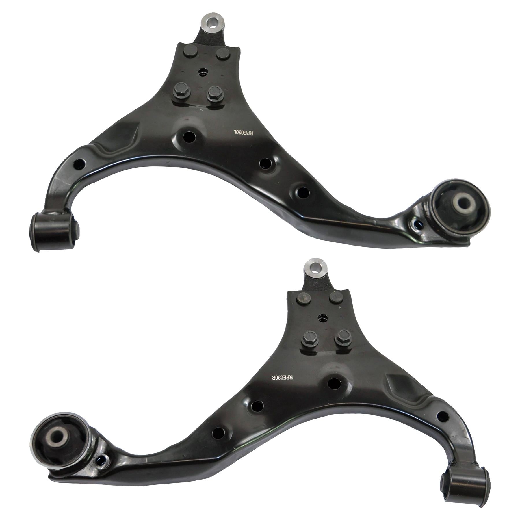 complete front lower control arms pair