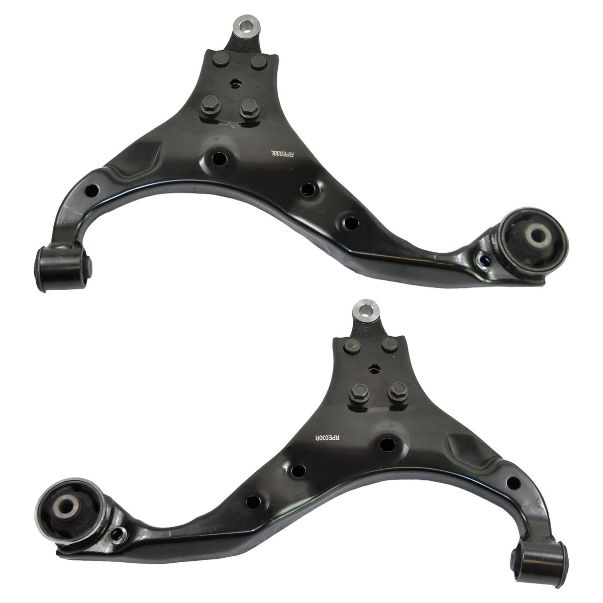 complete front lower control arms pair