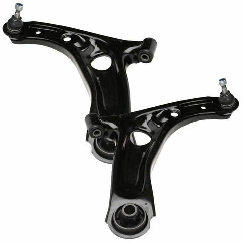 Pair Front Lower Suspension Control Arms Wishbones LR007205 LR007206 for Land Rover Freelander 2 FA