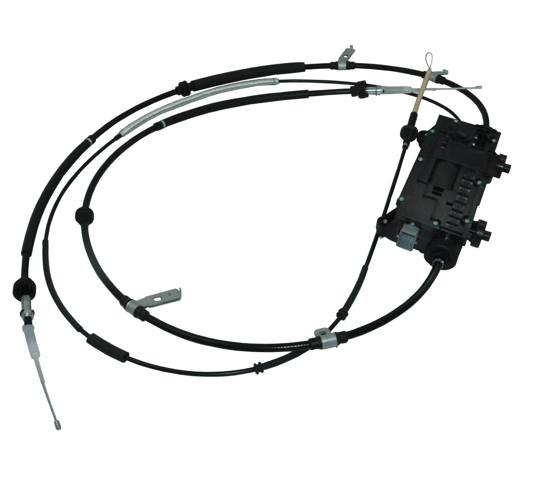 Replacement Parking Brake Actuator with Cables for Land Rover LR3 LR019223