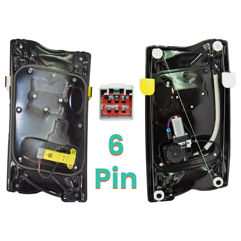 Front Left Passenger Electric Window Regulator  For Land Rover: Freelander 2