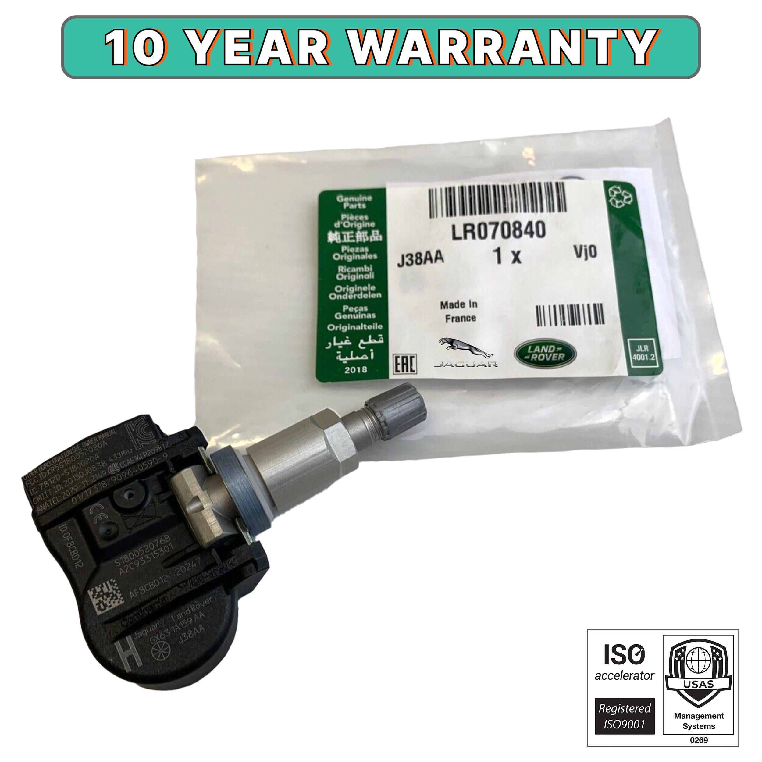 Jaguar TPMS sensor for E-Pace F-Pace F-Type