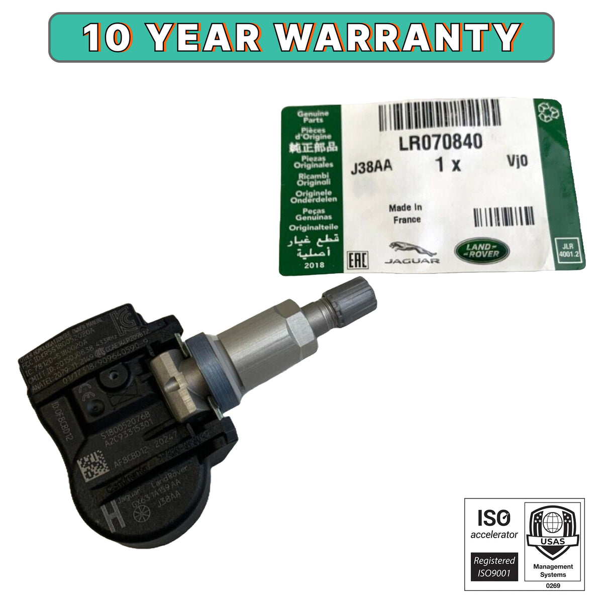 genuine tyre pressure sensor TPMS for Jaguar E-Pace X540