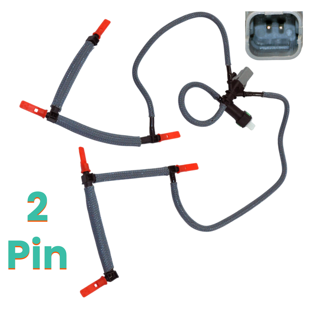 Injector leak off pipes for Land Rover Discovery 3 2.7 TDV6